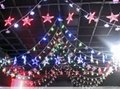LED微亮嫩綠聖誕防水星星燈串 5
