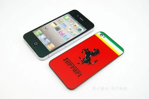 Ferrari back cover,back housing for iphone4/4s 5