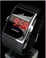 Plastic electronic LED watches more