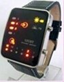 newest lovely Binary LED watches of