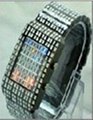 Epoxy R   edness table Extravagance of manly LED watch 1