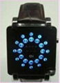 New style G1084 circling Manly cool LED watch