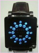 New style G1084 circling Manly cool LED watch