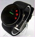 G1097 PU with Balls LED watch