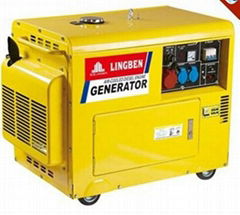 5kw Three Phase Silent Diesel Generators 