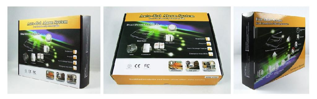 Wireless Anti-decoding Auto-dial Industrial Engineering Alarm System for villas  4