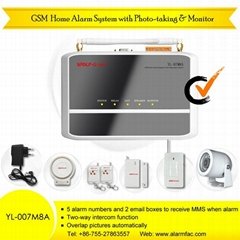 Camera alarm system home shop alarm equipment night vision camera 