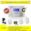 House security alarm system gsm alarm burglar alarm panel 