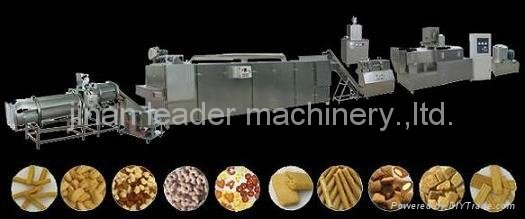 inflating snacks food processing line 3