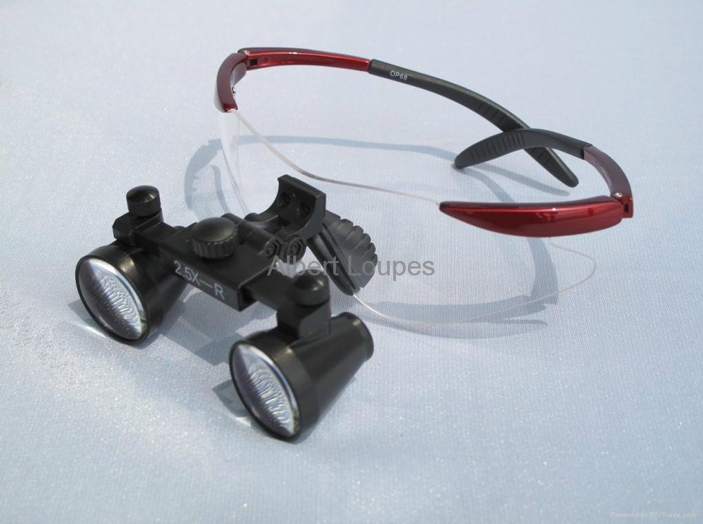 Ultra-Light 2.5x Dental Binocular Loupes Magnifier Free Shipping 