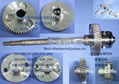 gear shaft,G2.030.201,R2.030.207 2