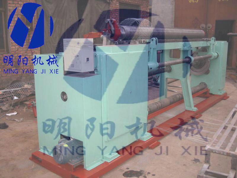  reverse hexagonal wire mesh machine 