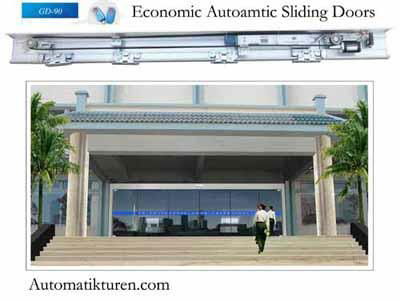 [MW]90 economic automatic sliding doors,