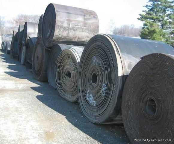 Used conveyor belts scrap