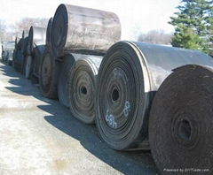 Used conveyor belts scrap