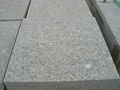 Flamed grey granite tile 1