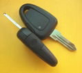 New style Fiat remote car key shell 1 button