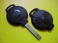 Benz Smart 3 buttons remote car key