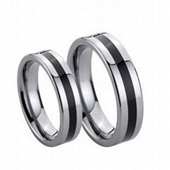 fashion tungsten men's ring