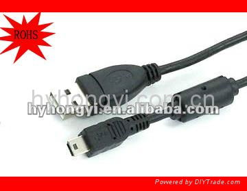 6 inch mini USB cables 3.0 for Ipone/MP4 2