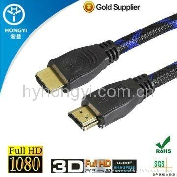 Rotatable HDMI Cable with 180 Swiving HDMI Plugs at Two Ends 2