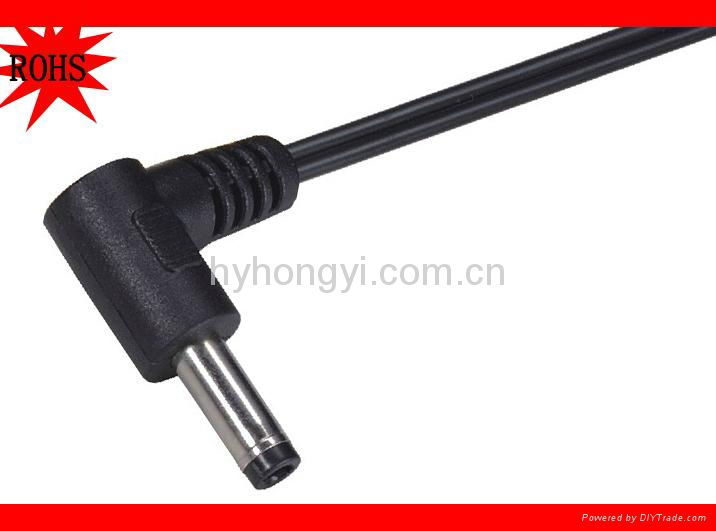 90 elbow degree DC male(4.0*1.7mm) cable