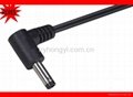 90 elbow degree DC male(4.0*1.7mm) cable