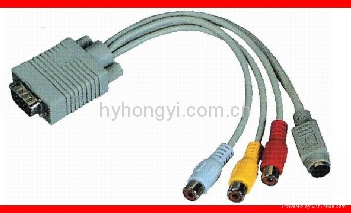 high quality VGA/DVI cable 2