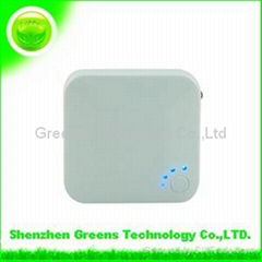 1000mAh Portable Power Bank External Battery Pack for iPad/iPhone (GP3687)