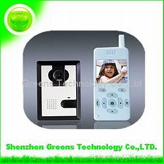 2.4 Inch Newest Wireless Color Video Door Phone (GVDP-24DA)