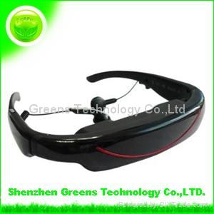 Portable Video Glasses GVG320LI LCD Display Support Video Music Picture E-book