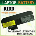 Compatible Laptop battery for LENOVO IBM ThinkPad X200/X200S series 3
