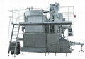 Aseptic brick shape filling machine