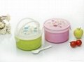 plastic lock food container，airproof 2