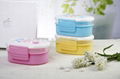 plastic lock food container，airproof 4