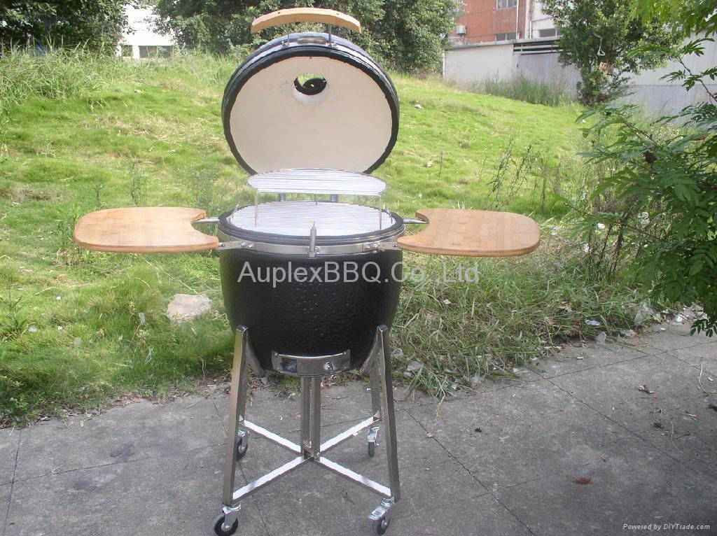 21 inches ceramic kamado bbq grill for outdoor use - AU-21 - Auplex (China Manufacturer) - Other Recreation - Entertainment