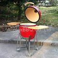 Outdoor Kamado Ceramic bbq / charcoal grill oven 3