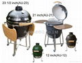 Outdoor Kamado Ceramic bbq / charcoal grill oven 4