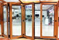 aluminum wooden folding door 1