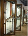 aluminum wooden folding door 2