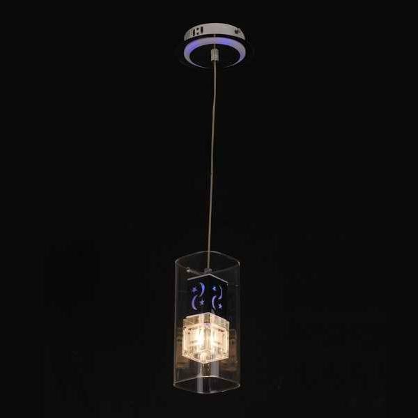 led lighting pendant drop,glass and crystal lamp