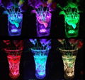 multi color submersible LED lights for vases/underwater led tea lights 2