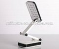 Led table lamp/Rechargeable foldable LED table Lamp with Calendar