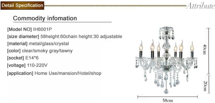 Candle Chandelier/crystal candle chandelier/chandelier  2