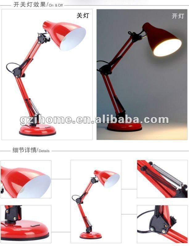 study table lamp/swing arm working lights/reading lights 3