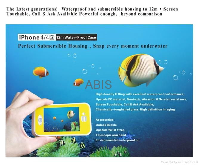 Iphone4 waterproof cover