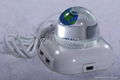 2012 Newest Liquid 4Ports USB Hub with 3 colors flash light 