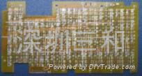 绿色pcb电路板打样生产链