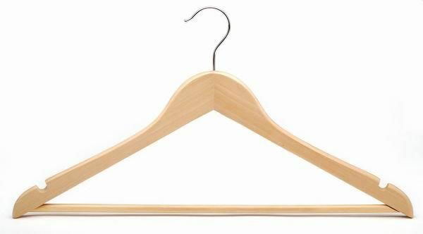 wooden hanger