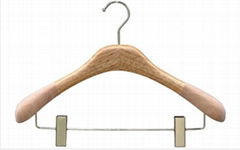 Luxury wooden hanger for garment